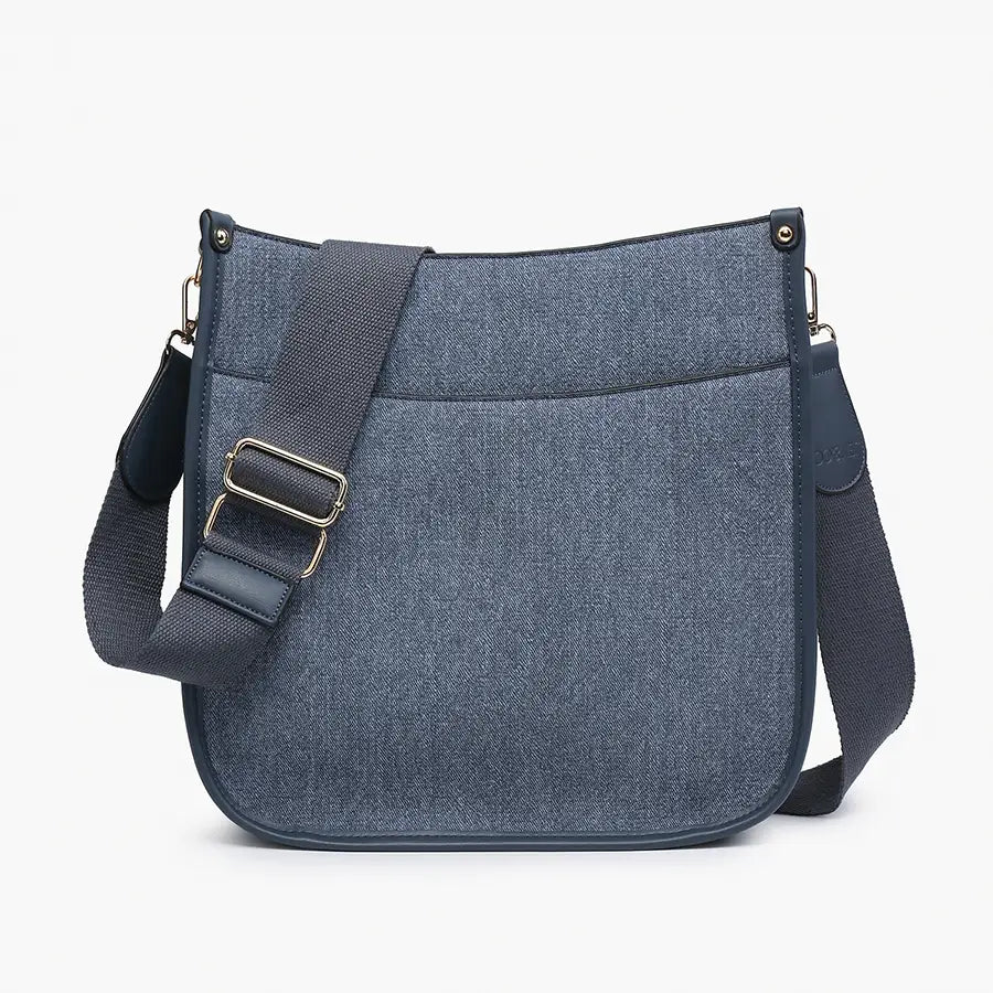 Chloe Denim Crossbody with Guitar Strap - click to see options