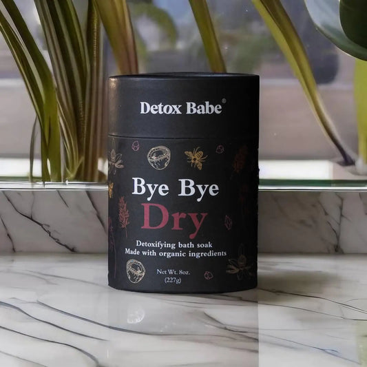 Detox Babe - Bye Bye Dry Organic Detox Bath Salt Soak (8 oz)