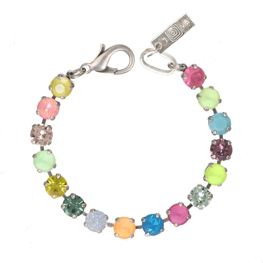 TOVA Izzy Bracelet in Antique Silver Pop