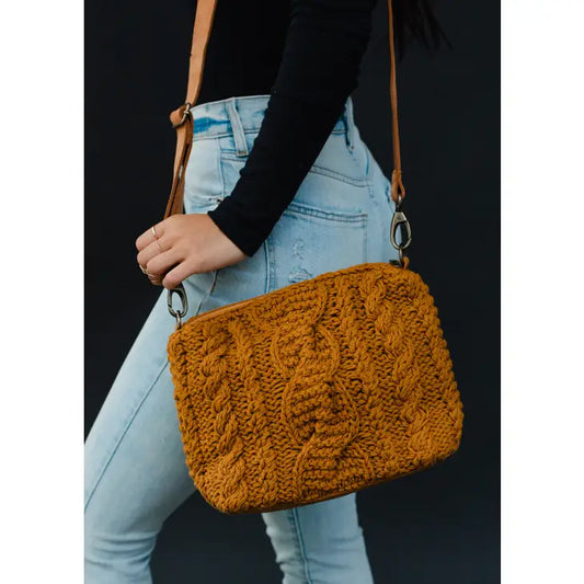 Panache Apparel Co. - Cableknit Crossbody