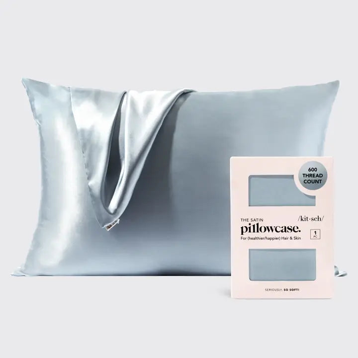 Kitsch Satin Pillow Case- click for colors