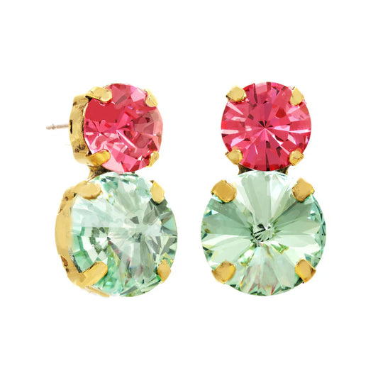 TOVA Maegan Earrings in Watermelon