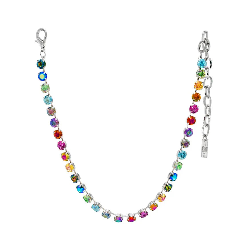 TOVA Oakland Necklace in Silver Bohemian Wonderland Mix