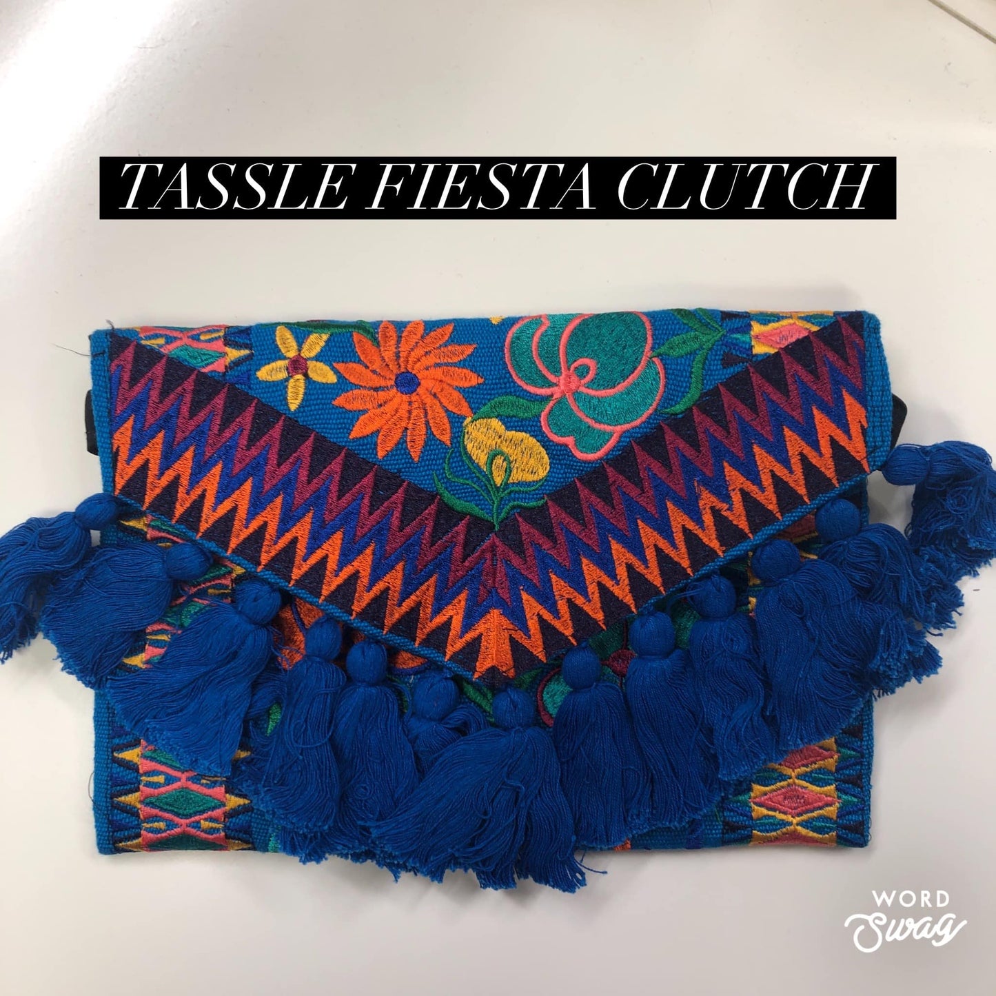 Lucia's Imports Tassle Fiesta Clutch- click to see options